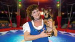 Ilona mit Lieblingshund Gina
